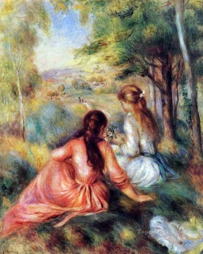 en el prado Pierre Auguste Renoir Pinturas al óleo